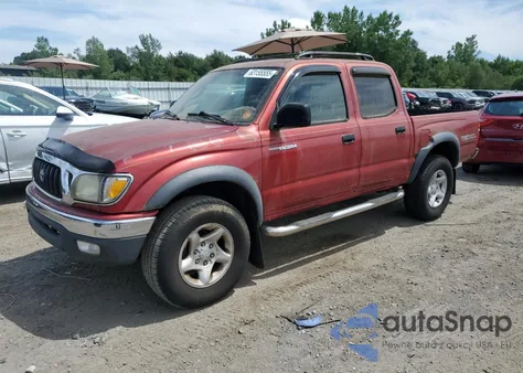 2004 Toyota Tacoma Double Cab Prerunner из США, поврежденный, VIN 5TEGN92N94Z464181